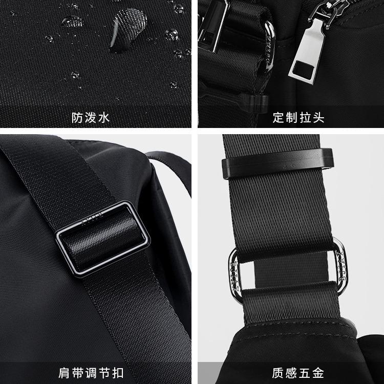 Crossbody Bag Fashion Casual Bag Lightweight Satchel Men'S Shoulder Bag