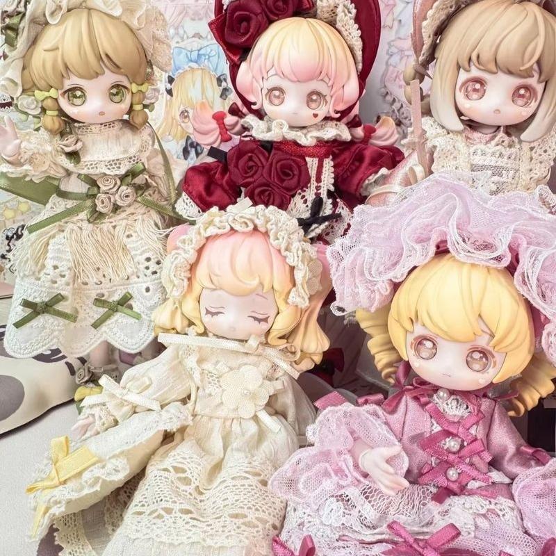 Kiseki Vintage Treasures Bjd Trendy Blind Box Cute Movable Doll Ornament Decorative Pendants For Trendy Gifts
