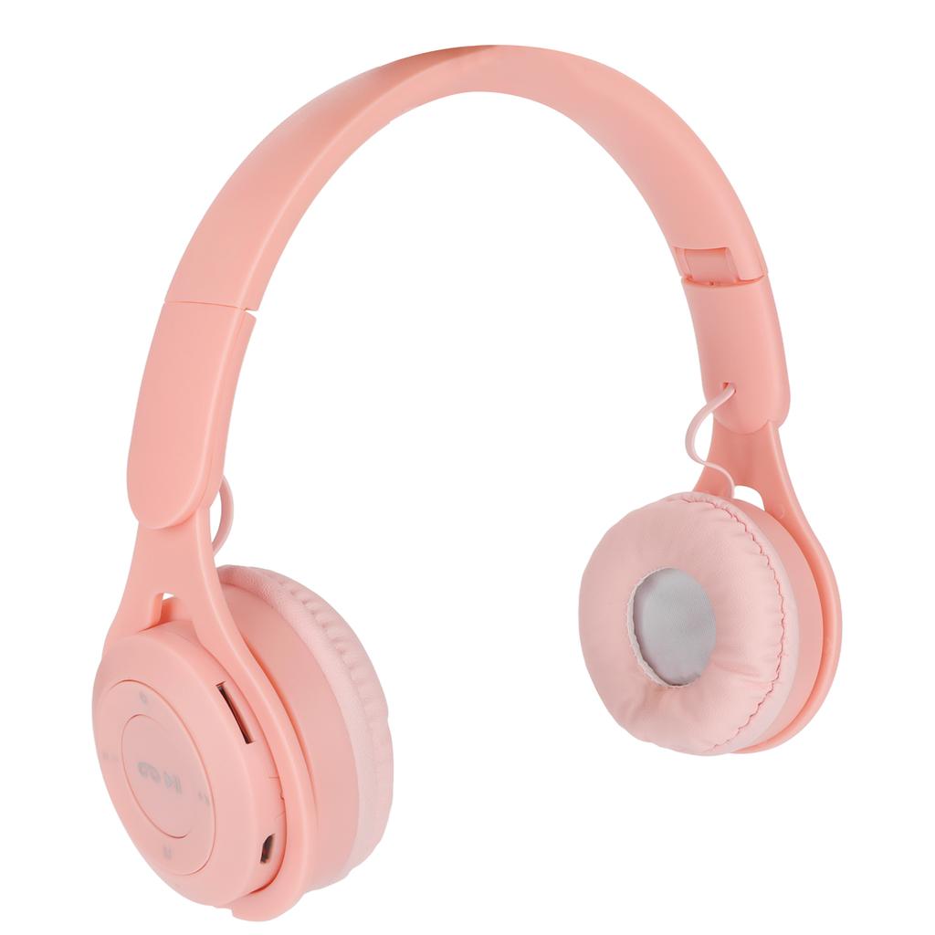 Y08 Kids Headphone Macaron Stylish Stereo Sound Foldable Plug In Card Bluetooth Over Ear Headphones