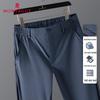 MONTAGUT Men's Straight Leg Cool Touch Easy Care Casual Pants