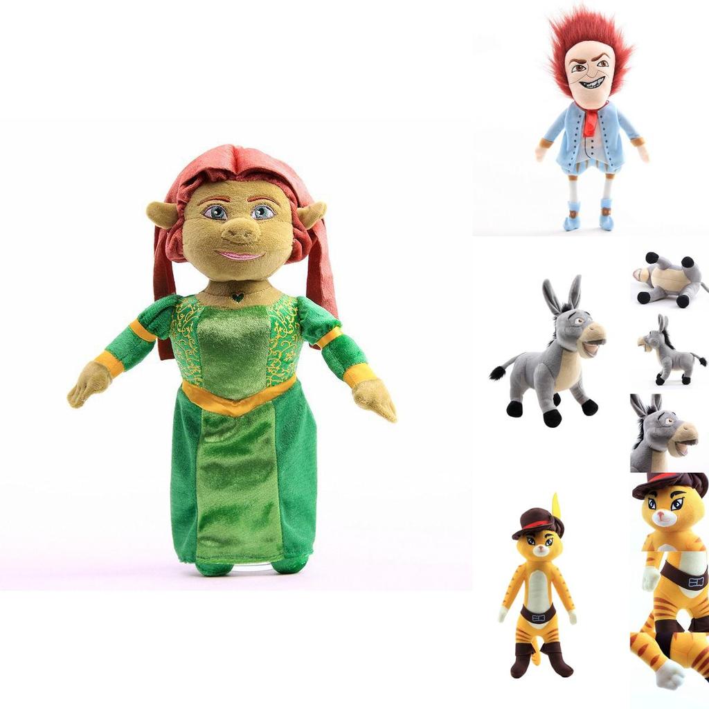 Prinzessin Fiona und Monster Shrek Plüschtier für Kleinkinder