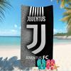 Beach Towel with Juventus FC Logo Pattern - Soft,absorbent,machine Washable Lightweight&Modern,swimming,Travel Essentials