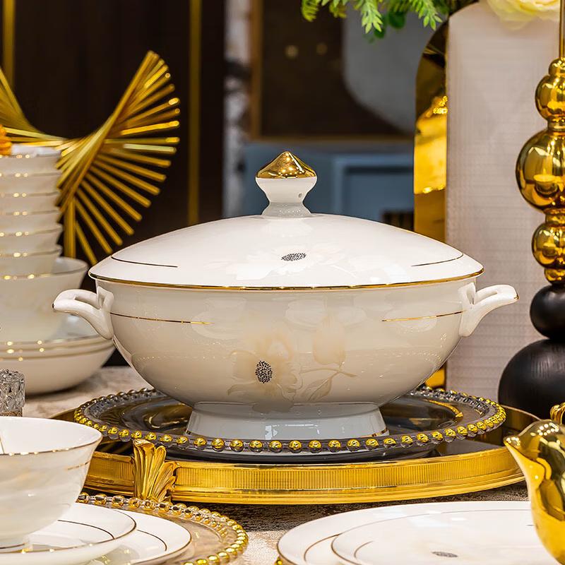 Meiliya Household Plastic Round Bowl