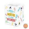 Les Trésors De Lily [R2630] - Pot A Wooden Crayons 'My Teacher Is So Cool!' ' Multicolor - 12x8x8 Cm