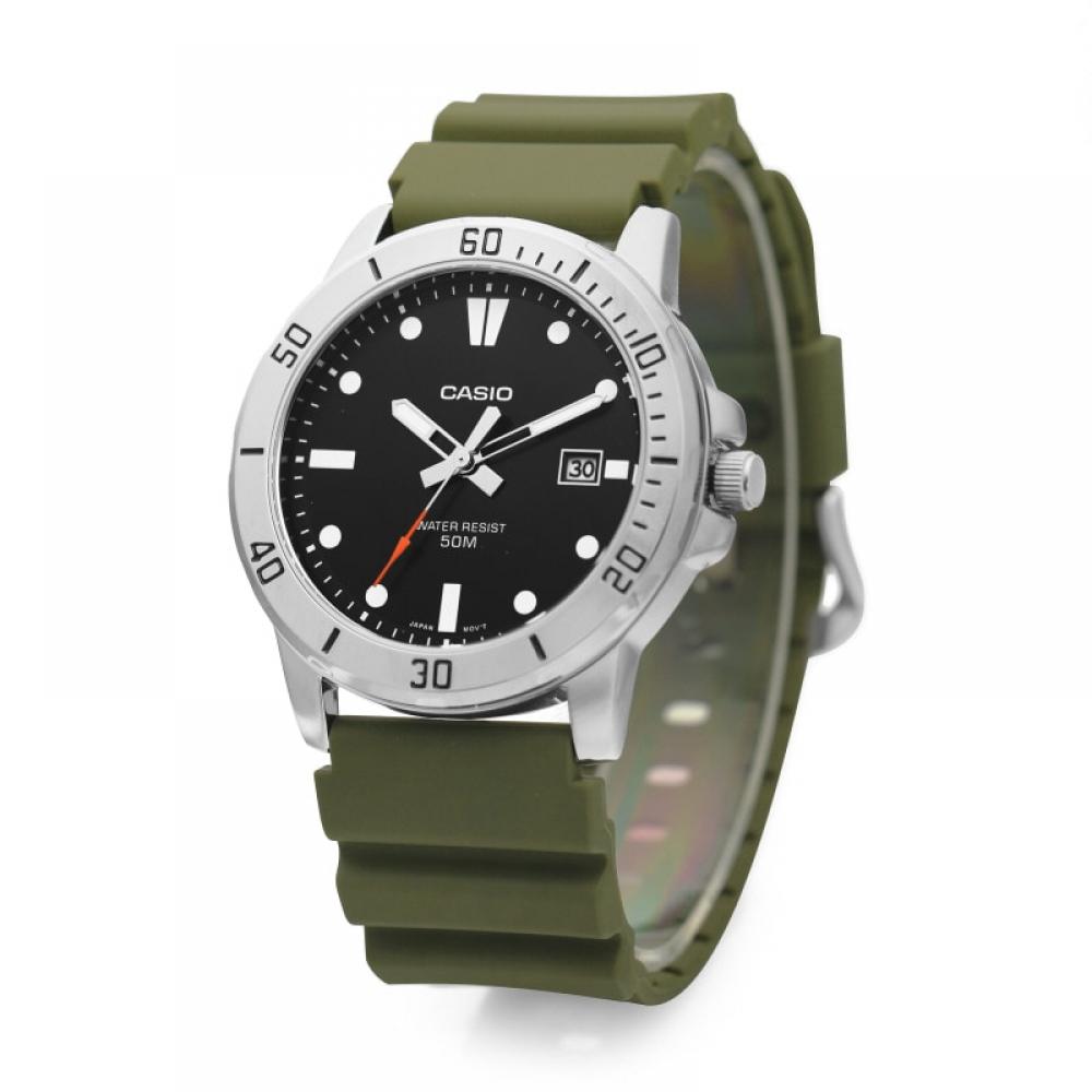 Casio Mtp Vd01 3evudf  Mtp Vd01 3e  Analog Herre Uretan Klokke