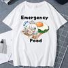 Camiseta Genshin Impact Kawaii Paimon Dibujos Animados Tops Gráficos Mujer Hombre Lindos Anime Streetwear Estética Harajuku Camiseta Ropa Mujer
