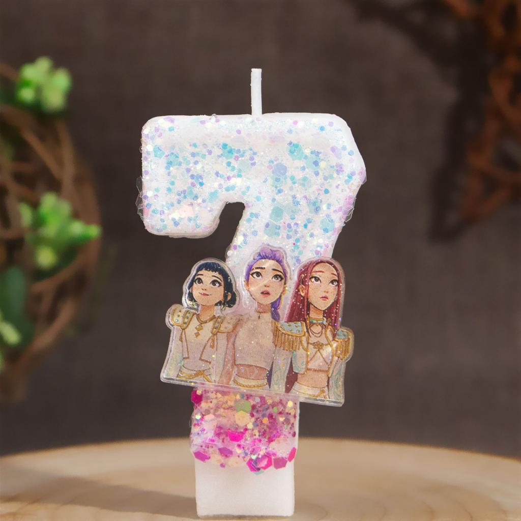 Cartoon Peripheral Party Birthday Candles Digital Candles