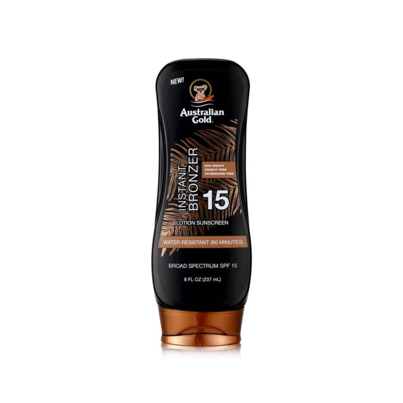 Australian Gold Lotion Sunscreen with Bronzer SF 15 237ml