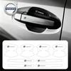 For 8Pcs Transparent Car Door Handle Invisible Protection Stickers For Volvo XC90 V90 V60 XC60 V40 EC40 EX40 S80 S60 S90 X