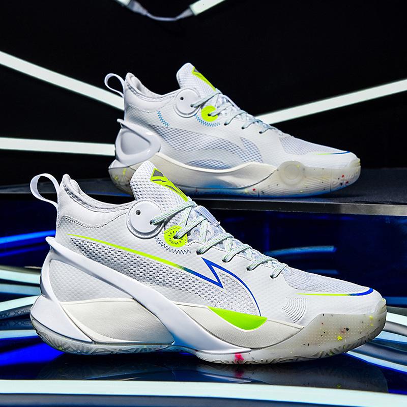 

Basketball shoes star combat boots autumn high-top wear-resistant non-slip couple shoes training shoes sports shoes 45 білий