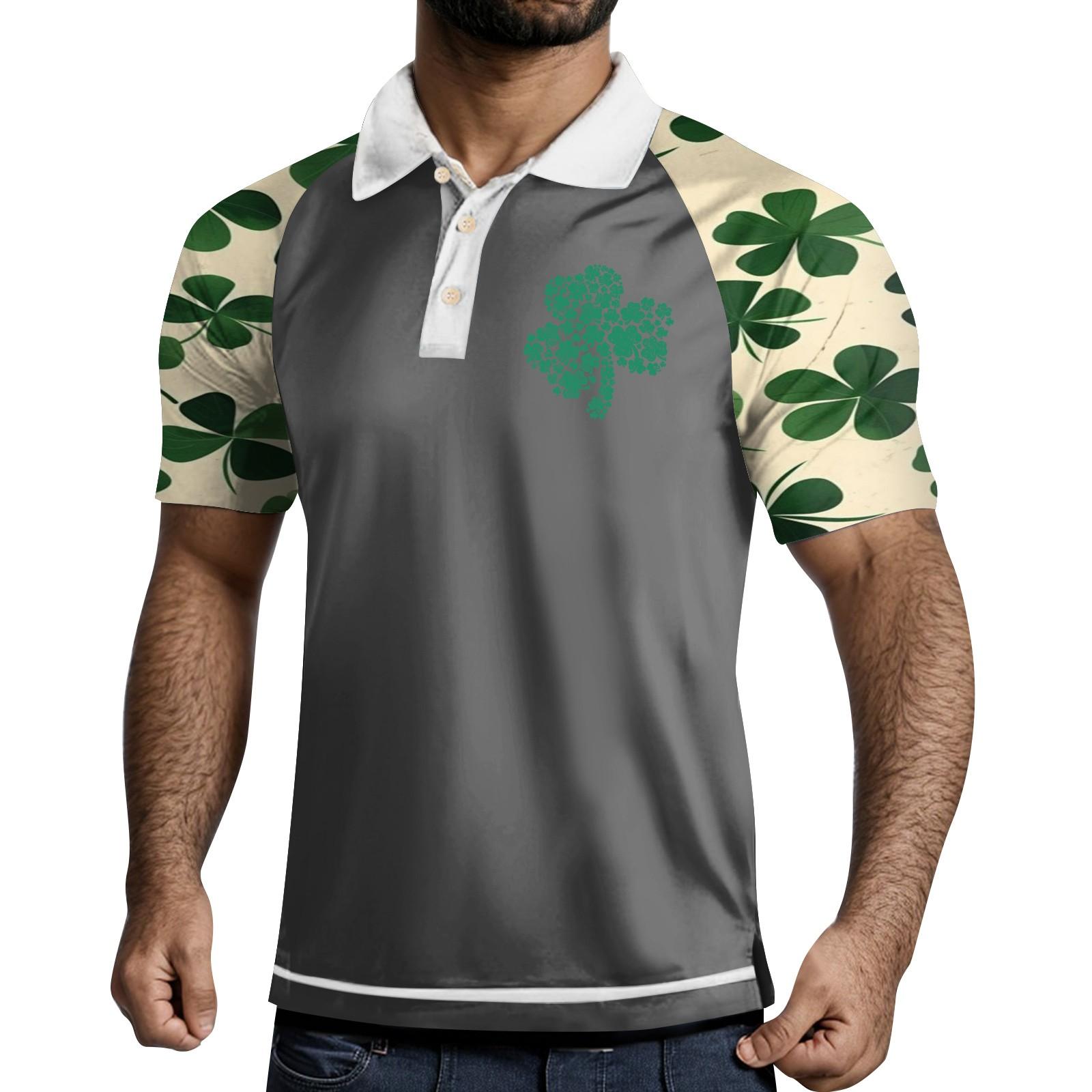 

Мужская летняя дышащая рубашка с короткими рукавами и культурой отдыха L