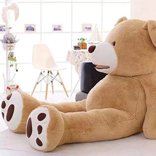 IKASA Extra Large Plush Bear Teddy Bear, Cute Bear, Animal, Large Stuffed Bear, Bear Wrap, Bear Body Pillow, Celebration, Fluffy Doll, Girl, Boy,