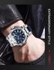 LIGE Men's Multifunctional Waterproof Quartz Chronograph Watch