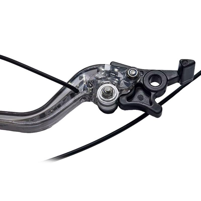 Motorcycle Brake Clutch Levers with LED Light Replacement Brake Levers for CG125 Motorbike Accessories Easy Installation