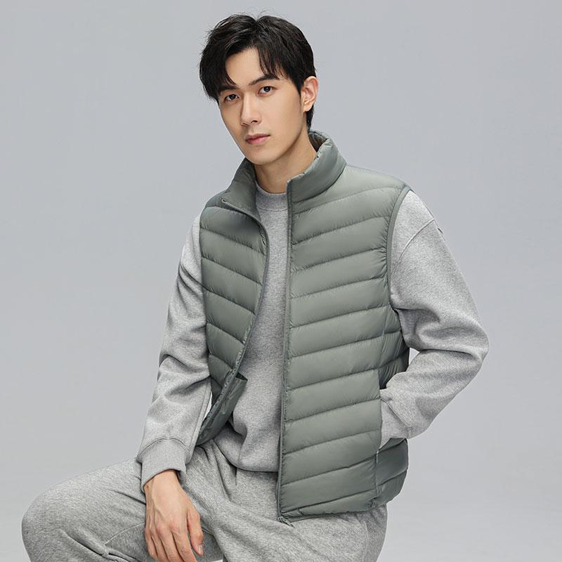 Men's Lightweight Duck Down Vest - 2026 Winter Casual Warm Waistcoat