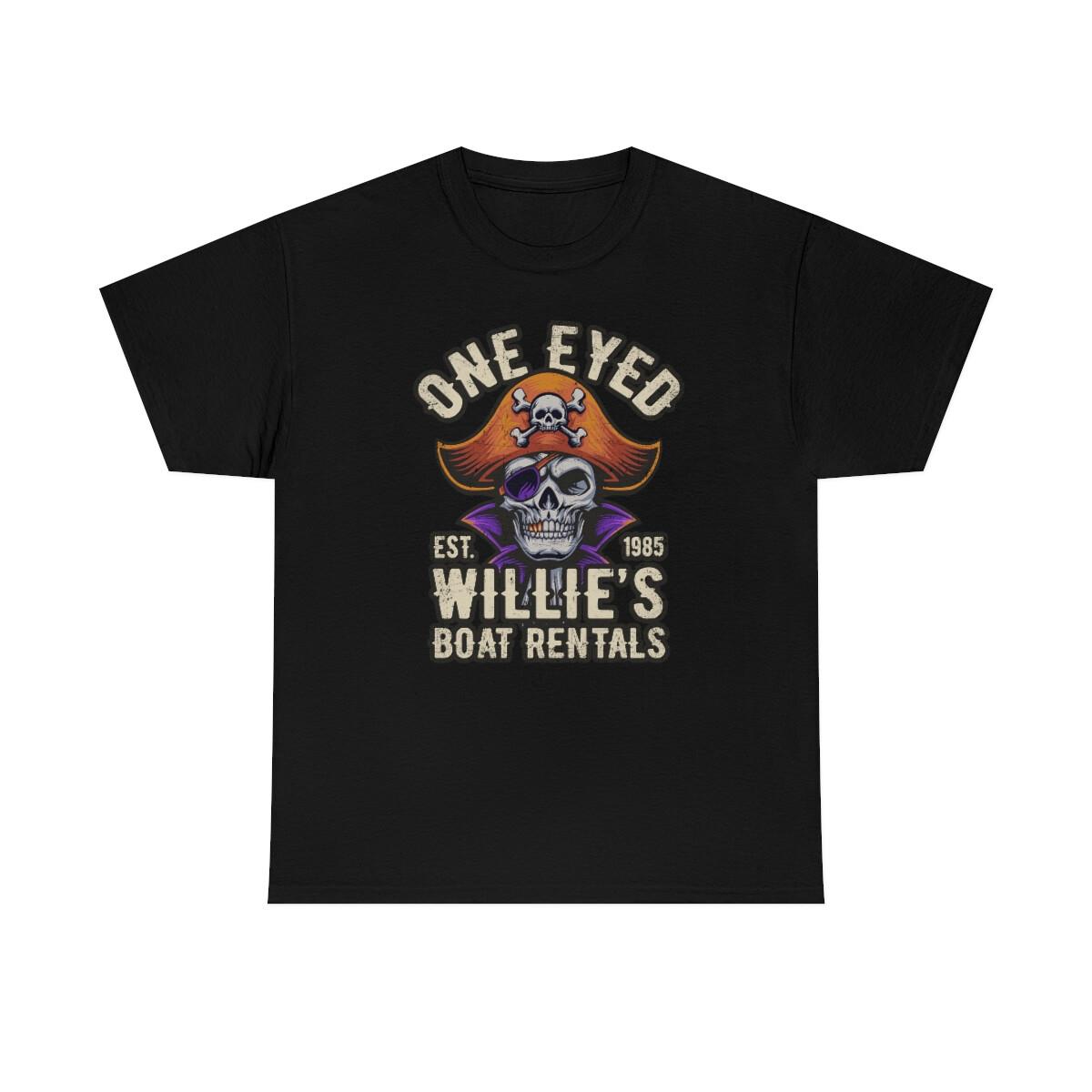 One Eyed Pirate Boat Rentals Iconic T-Shirt S разноцветный