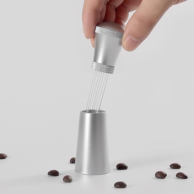 Magnetic Espresso Coffee Stirrer 7/8 Needles Coffee Distributor Tool For Coffee Machine Espresso Needle Coffee Accessories