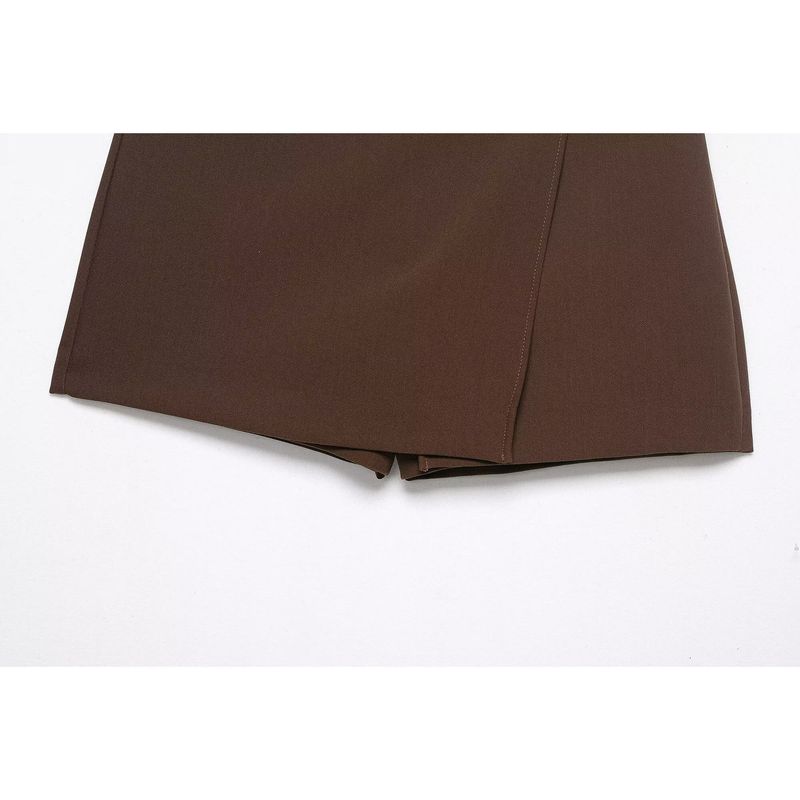 Kaslead New Women Clothes Western Style Versitile Fashion Slim Fit Asymmetric Culottes 1971240