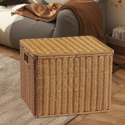 Storage Basket with Lid for Various Items, Bedroom