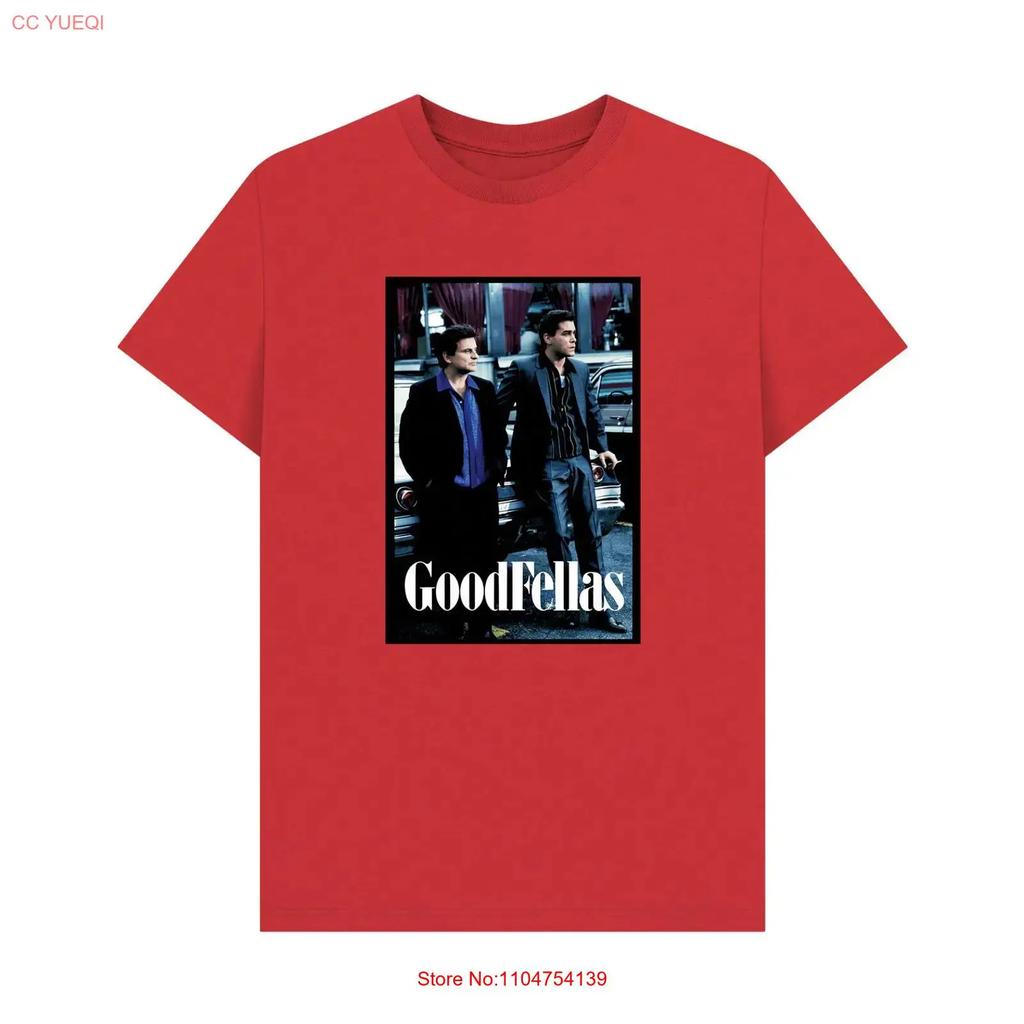 PREMIUM OFFICIAL Goodfellas Gangsters T Shirt vintage Washed Stylish homme Comfortable fashion Soft Unisex Casual Versatile