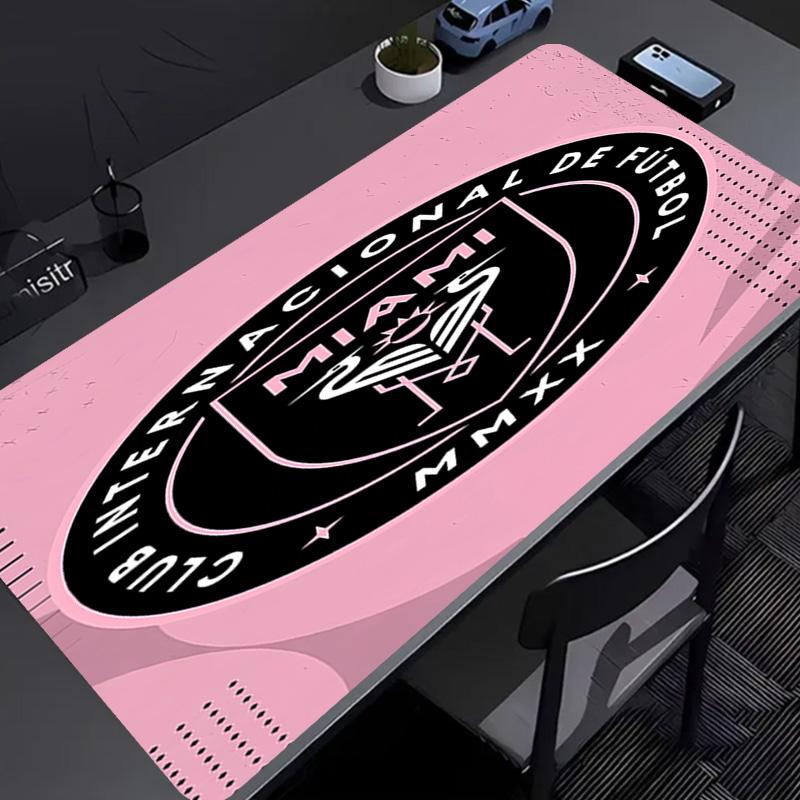 Inter Miami CF Mouse Pad - Non-Slip Rubber Base, Smooth Surface for Work,Gaming,Office,And Home Use, Desk Mouse Pad