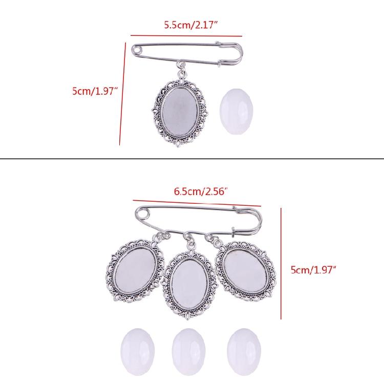 DIY Photo Glamour Lace Oval Bridal Pendant Memorial Angel Photo Party Ornaments