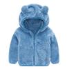 Chlidren Boys Girl Winter Coats Jacket Kids ZipThick Ears Snow Hoodie Clothes