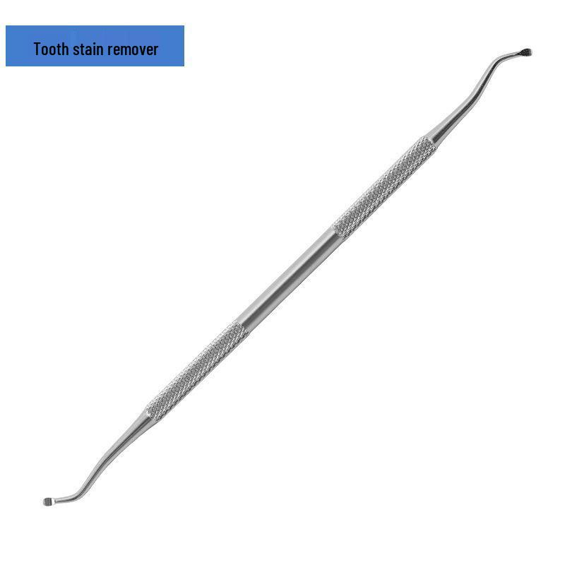 Stainless Steel Dental Tools Set: Oral Endoscope, Probe, Toothpick, Cavity Cleaner, Stain & Tartar Remover.