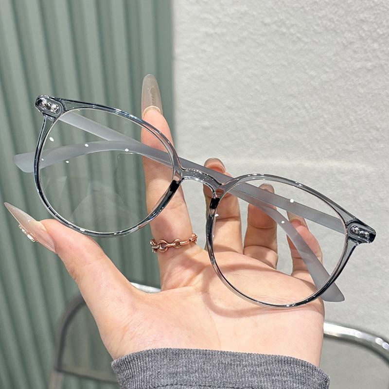 Fashion Ultralight Round Frame Myopia Glasses Women new stylish anti blue light near sight eyeglasses Minus Diopter Eyeglasses