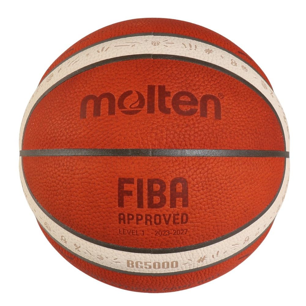 Molten BG5000 FIBA Basketball World Cup 2026 Official Match Size 6 Women s Ball, (B6G5000-W6G)