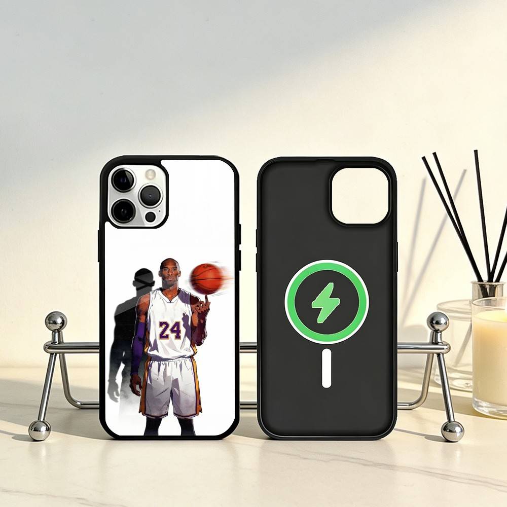 Basketball K-Kobe B-Bryant 24 Phone Case For iPhone17,16,15,14,13,12,11 Plus,Pro Max Magnetic For Magsafe Wireless Charging