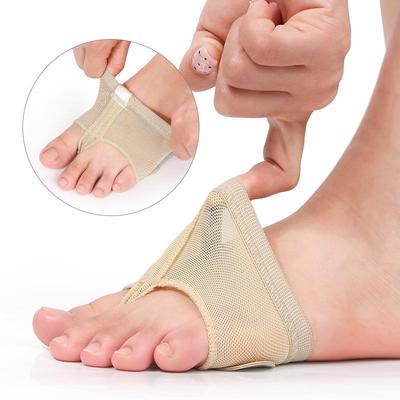 1 Paar Buikballet Dans Voorvoet Pad Bescherming Teen Xs-Xl Halve Schoenen Pad Voetverzorging Gereedschap Dans Voeten Pad Kussen Beschermer
