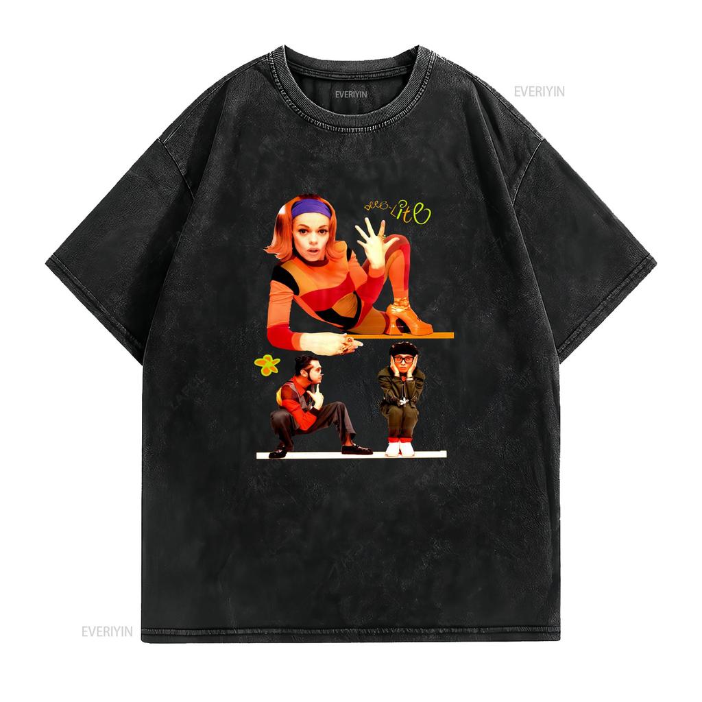Deee Lite Funny Band For Fan White All Size T Shirt Ah1133 Vintage Washed Stretched Homme Streetwear Slightly Graphic Soft