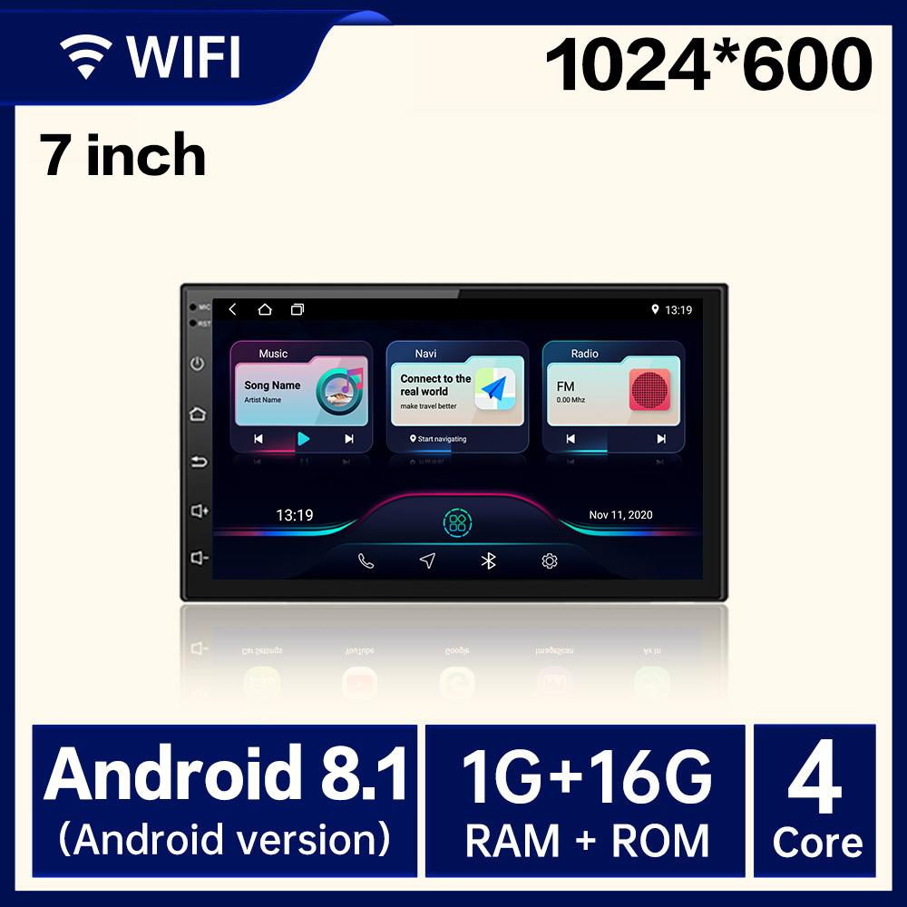 

2din Android 13 автомобильный радиоприемник беспроводной Carplay мультимедийный видеоплеер универсальный 7/9/10 дюймов GPS навигация WiFi автомобильный автомагнитола 4G