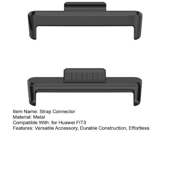 1 Pair Watch for Huawei Watch Strap Connector Fit 3 Metal Adapter