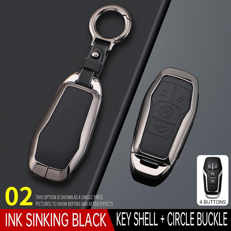 Key Cover Shell for 2015-2018 Ford Taurus, Mustang, Raptor, F150, Explorer