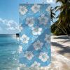 Blue Hibiscus Towel Quick Drying Beach Towels Are Suitable For Swimming Pools Camping Yoga And The Gym