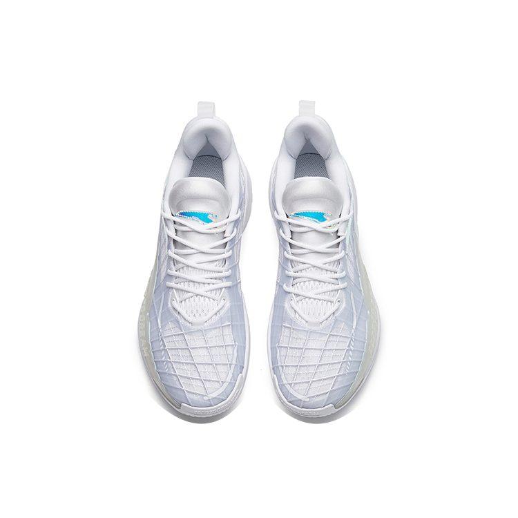 Anta Light Horseman 3 Mid top Performance Basketball Shoes Men's White 112221608-9