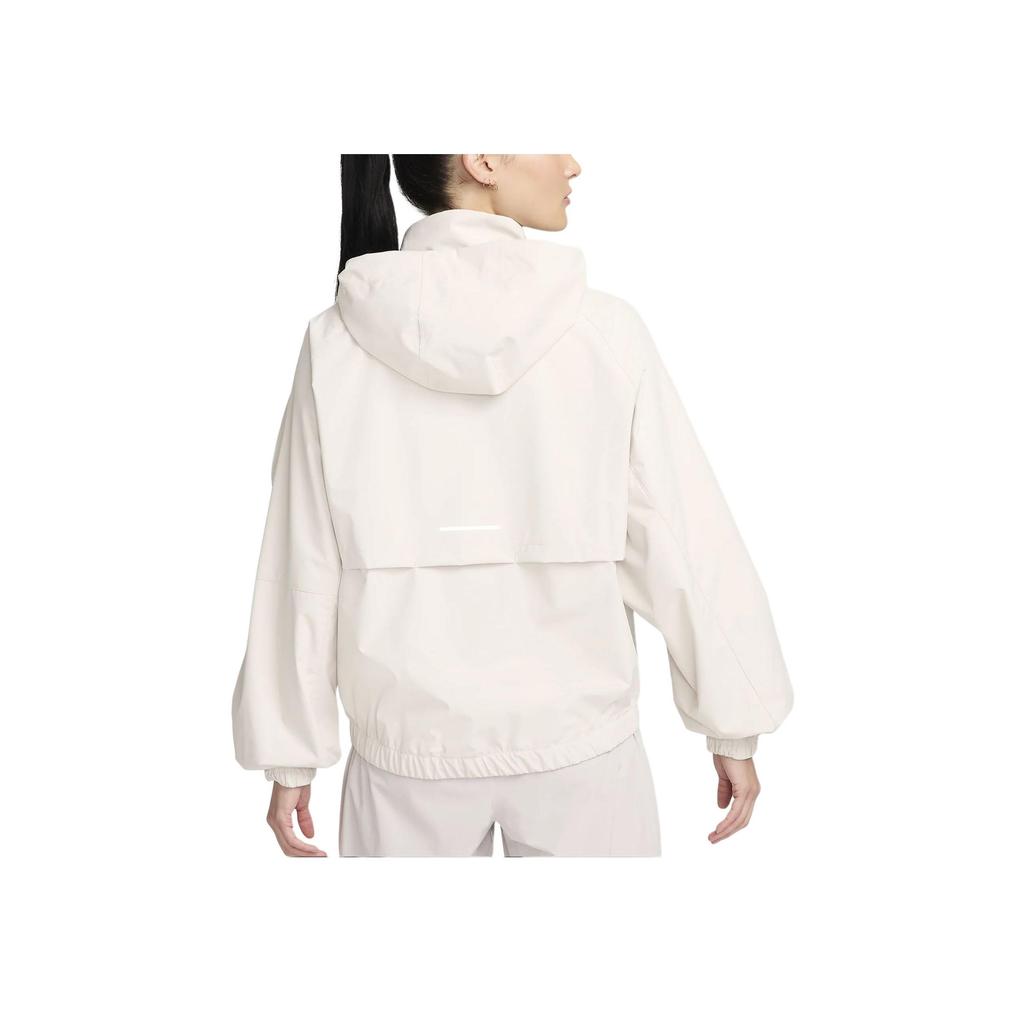 Nike Storm Fit Swift Solid Color Hooded Zip Casual Jacket Women Jackets Stone-Brown FB7493-104