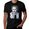 4 Color Pen Portrait of Milo TShirt Classic Print Short Sleeve Shirt
