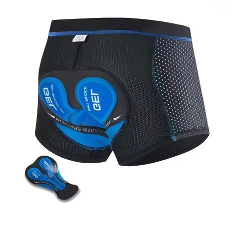 Cycling Shorts Breathable Mesh Cycling Underwear 5D Gel Pad Shockproof MTB Bike Shorts Man Shorts