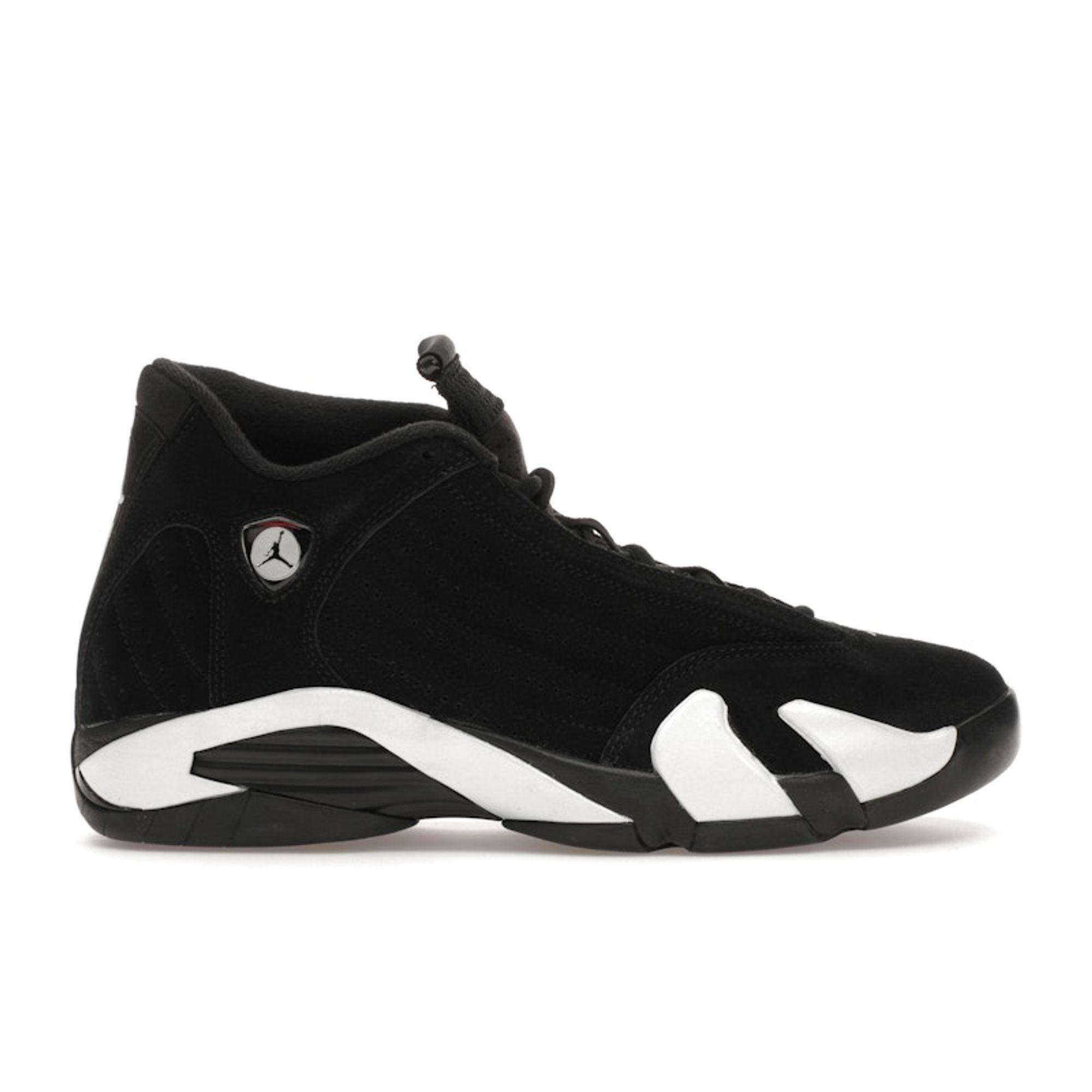 

Мужские кроссовки Air Jordan 14 Retro Black White University-Red 487471-016 46
