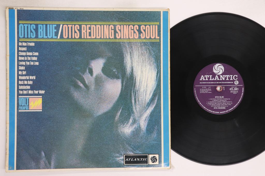 LP Record OTIS REDDING - Otis Blue / Otis Redding Sings Soul ATL5041 ATLANTIC 1965 UK Soul/Funk Used