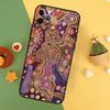 Aboriginal Art Print Phone Case For iPhone 17 16 14 13 12 11 15 Pro Max 12 13 Mini 16E 17 Air Shockproof Cover
