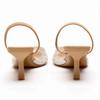 Nuevos zapatos de mujer de verano decoración de perlas estilo hada sin espalda princesa temperamento elegante etiqueta tacones altos otras partes superiores