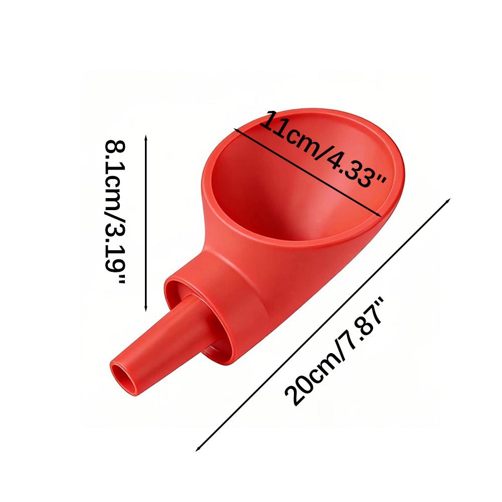 Camping Car Water Injection Funnel Water Tank Auxiliary Tool For Adding Water Trailer Pop-Up Camping Car Manual Water Injection