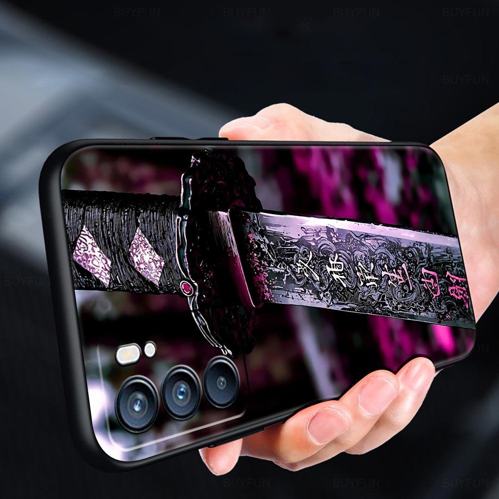 The Sword Creative Pattern Phone Case For Oppo Reno 13 12 11 10 7 F Find X5 X6 A98 A80 A79 A78 A57 A54 A31 A17 Pro 5G Soft TPU