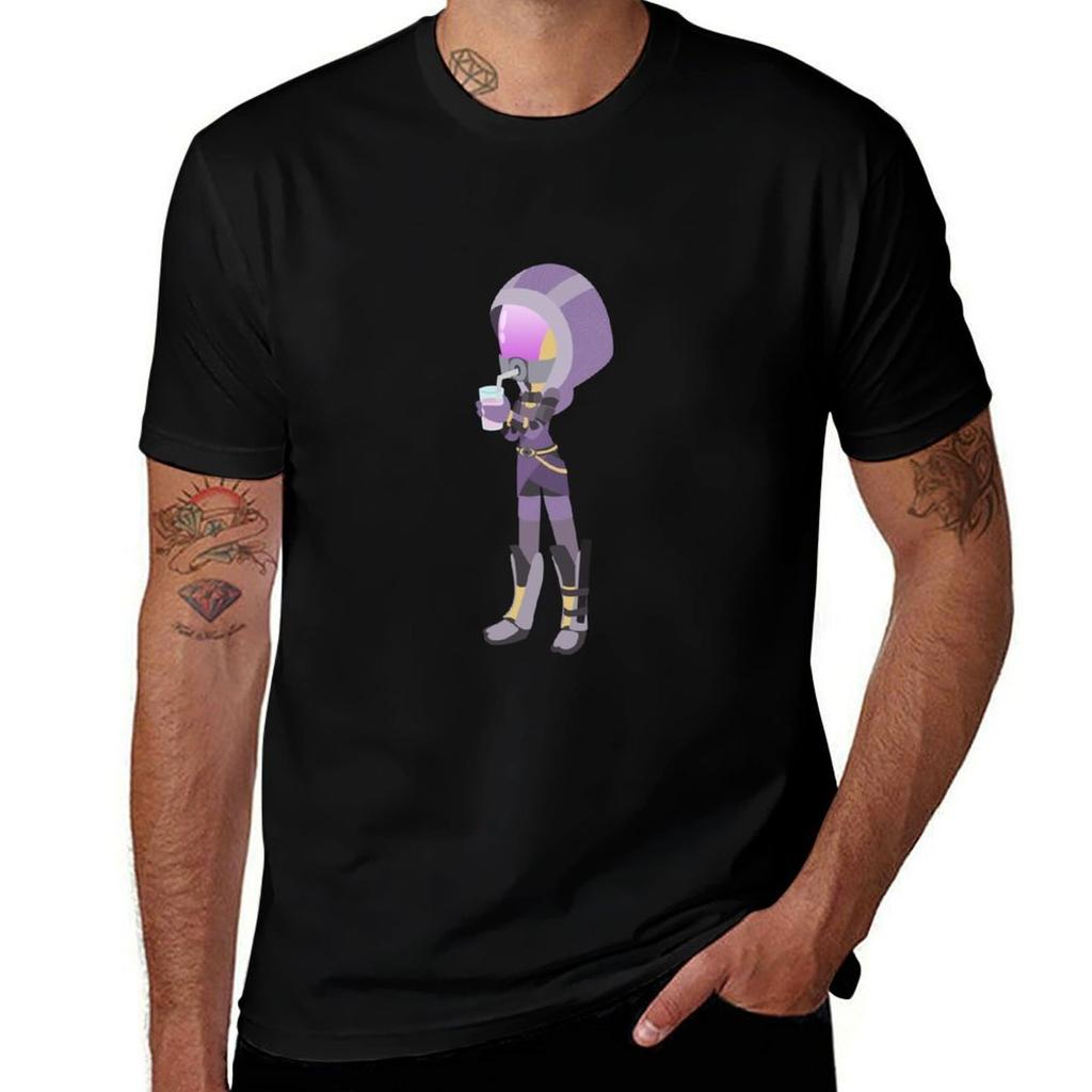Mass Effect Talizorah Tričko Antiperspirantový Top na Cvičení