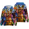 Unisex Cosplay Hoodie Pullover Damen Herren Five Nights At Freddy's Kapuzenpullover Kostüm