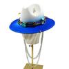 Women's Punk Straw Hat 2023 New Sun Hat Gold Chain Accessories Men's Jazz Hip Hop Summer Hat Punk Style Beach Hat Church Hat